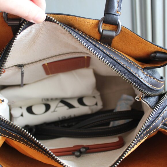 NWT Coach Rogue 30 in Black - Picture 10 of 15